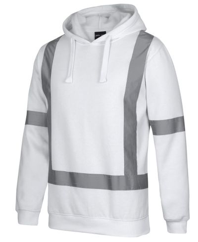 FLEECE HOODIE WITH REFLECTIVE TAPE