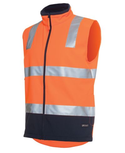 HI VIS (D+N) SOFTSHELL VEST