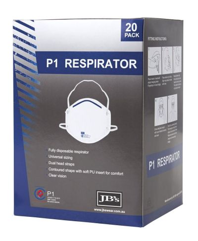 P1 RESPIRATOR (20PC)